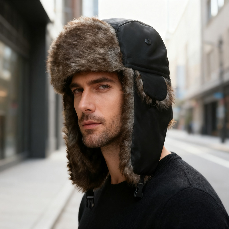 Winter Russian Ushanka Hat Men - Winter Trapper Hat recension och pris