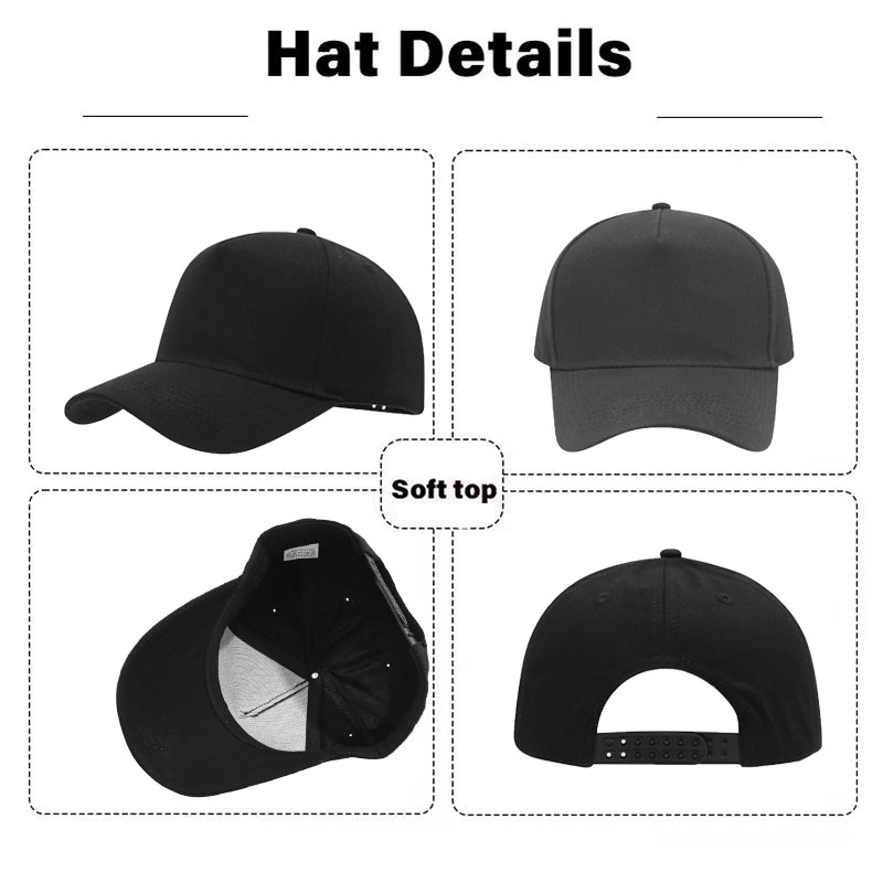 Two Tone Structured 5 Panel Ba - Dad Hat Cotton recension och pris