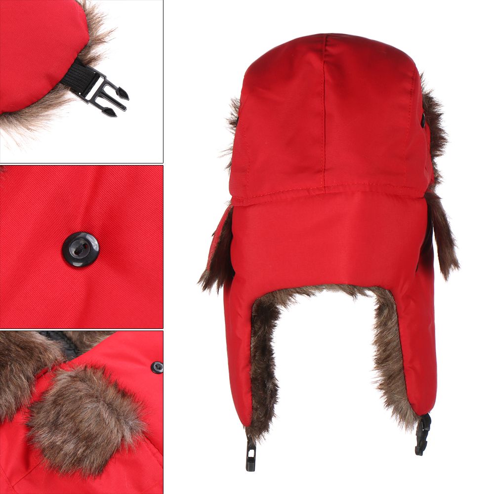 Warm Earflap Trapper Ski Hat W - Winter Trapper Hat recension och pris