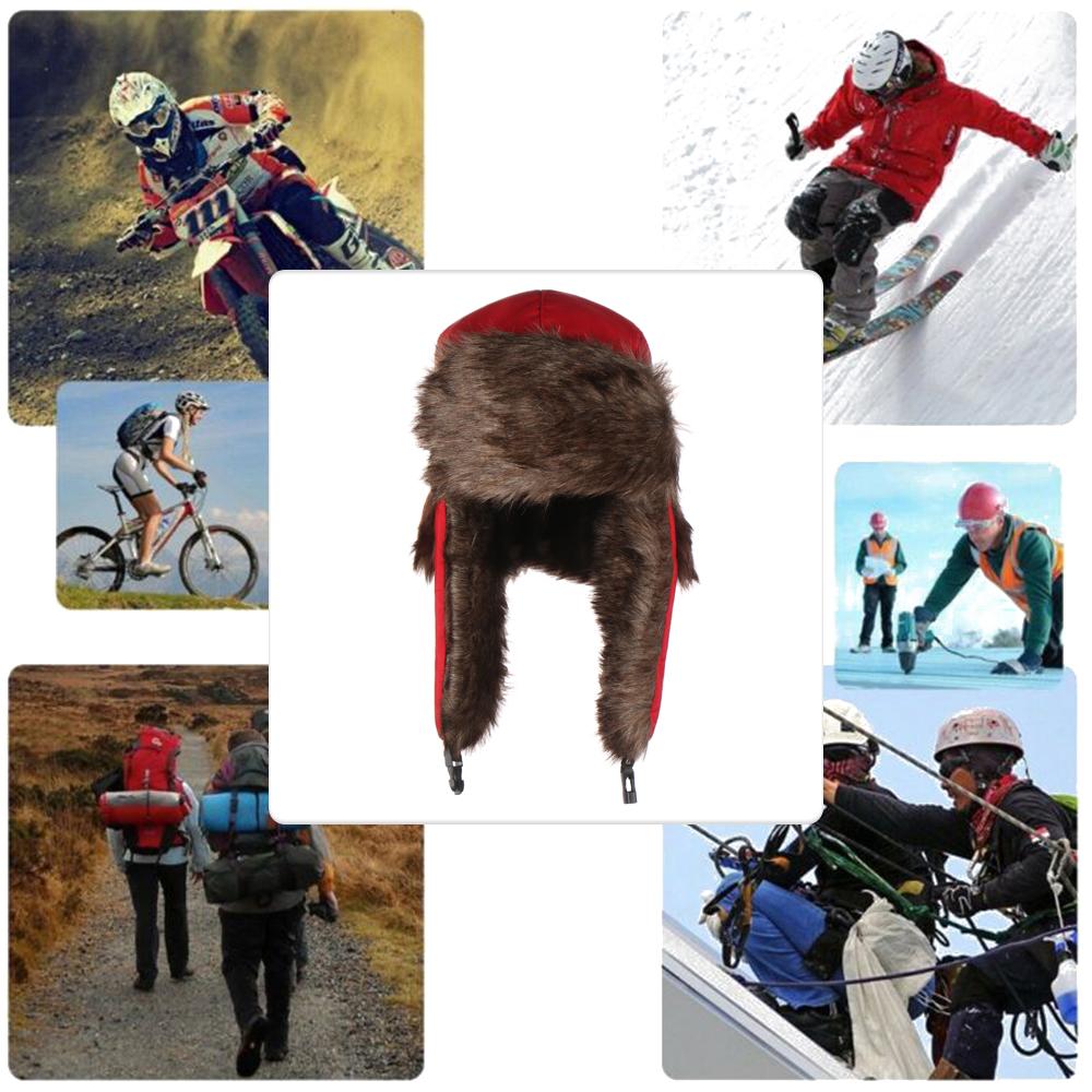 Men Women Fur Trapper Ski Hat  - Winter Trapper Hat recension och pris